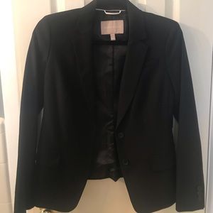 Banana republic black suit jacket